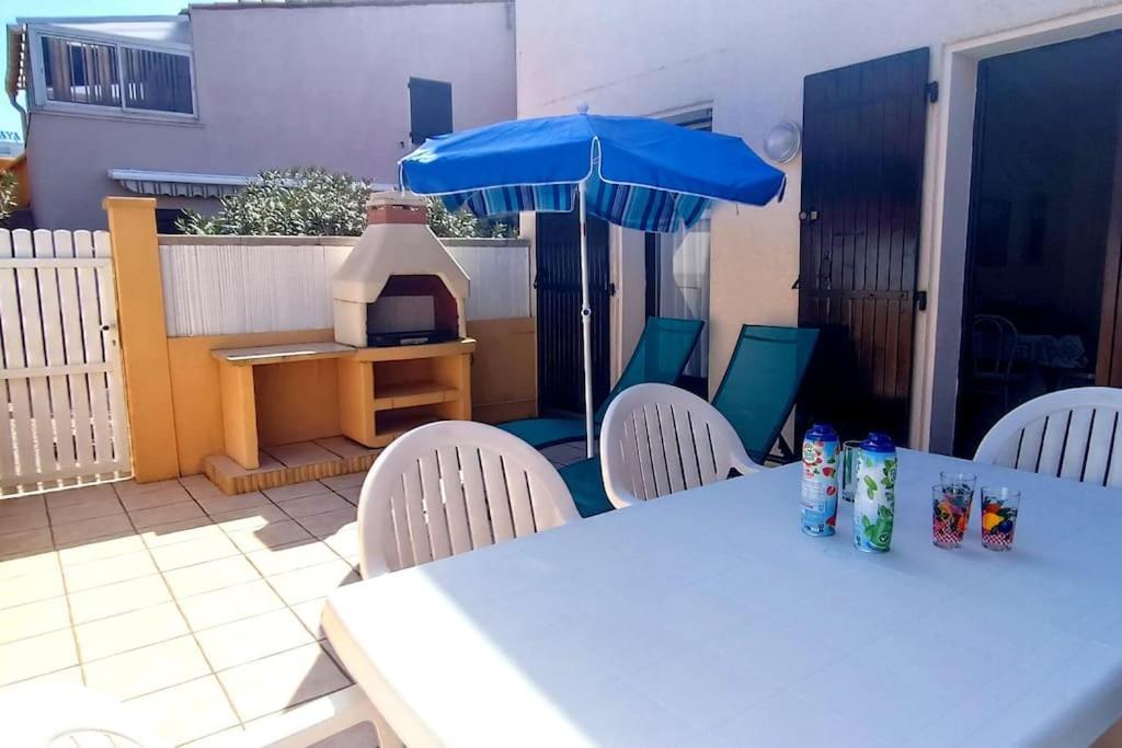 2Min A Pied De La Plage Grande Terrasse Ле Баркарес Экстерьер фото