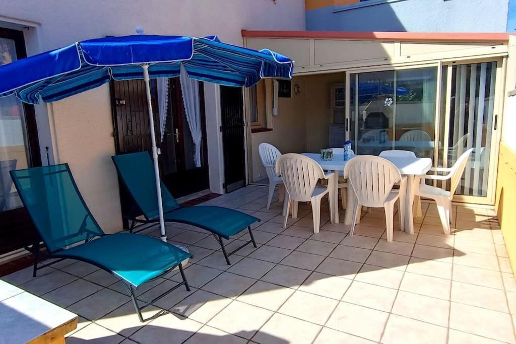 2Min A Pied De La Plage Grande Terrasse Ле Баркарес Экстерьер фото